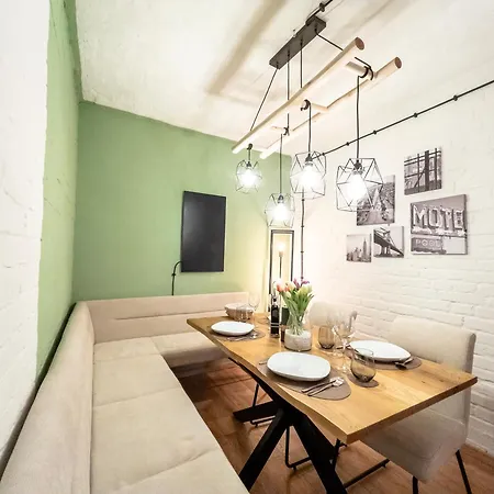 Daire Stylisch Loft I Industrie-design I Kamin I Netflix *