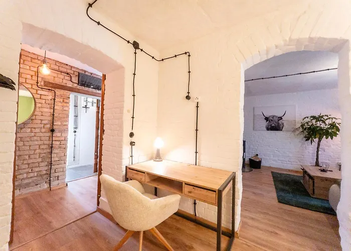 Stylisch Loft I Industrie-design I Kamin I Netflix Apartment *